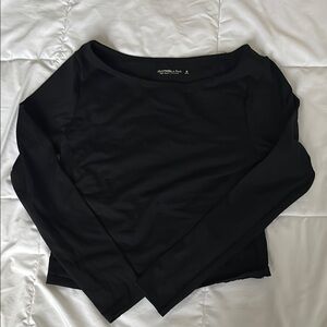 Black Long Sleeve Top